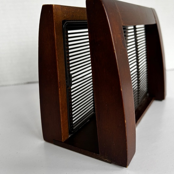 UMBRA Lavish Napkin Holder Chestnut - Picture 5 of 12